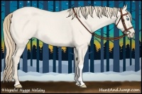 Horse Color:Smoky Creme Roan Dun 