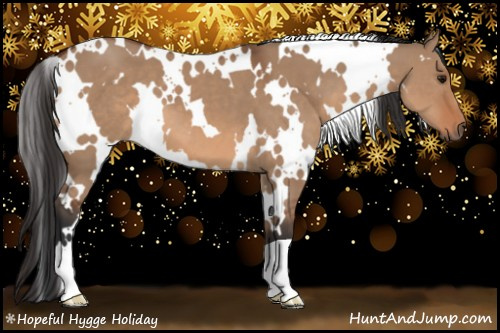 Horse Color: White Spotted Bay Dun 