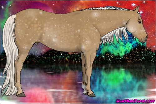 Horse Color:Silver Smoky Black 