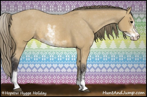 Horse Color: Buckskin Sabino Varnish Rabicano 