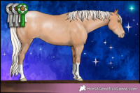 Horse Color:Silver Brown Pearl 