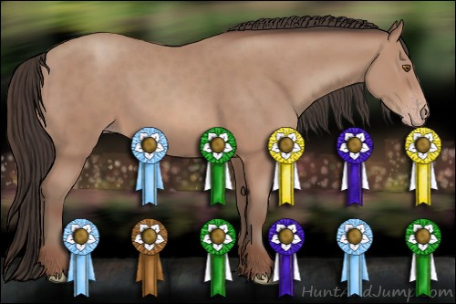Horse Color: Sable Champagne 