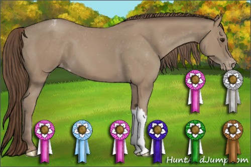 Horse Color: Classic Champagne Snowcap 