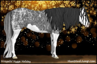 Horse Color:Black Ice Splash 