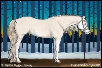 Horse Color:Perlino Sabino Brindle