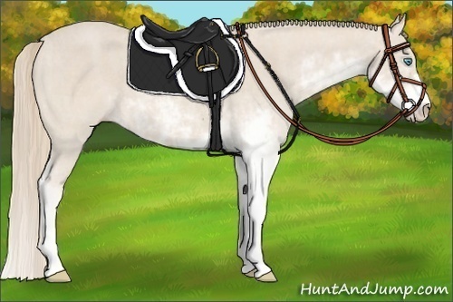 Horse Color: Smoky Creme Sabino  Brindle