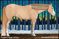 Horse Color:Gold Champagne Sabino Splash 