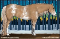Horse Color:White Spotted Chestnut 