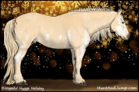 Horse Color:White Spotted Chestnut Sabino Splash  Brindle