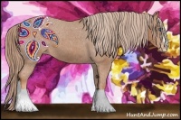 Horse Color:Chestnut Splash Blanket 