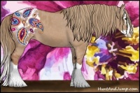 Horse Color:Red Dun Splash Blanket 
