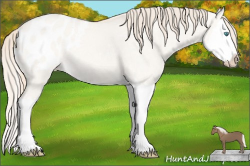 Horse Color: Perlino Dun Mushroom Splash Blanket 