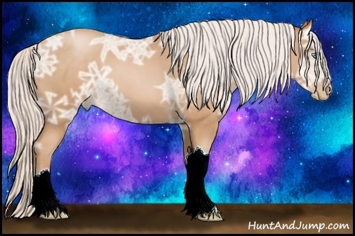 Horse Color: Silver Buckskin Ice Pearl 