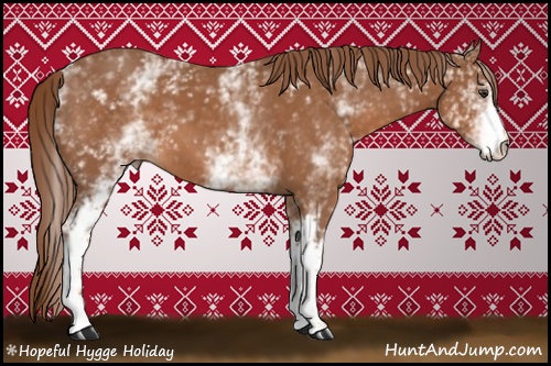 Horse Color: White Spotted Chestnut 