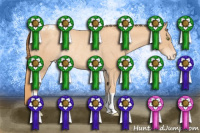 Horse Color:Gold Champagne Snowcap Rabicano 