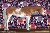 Horse Color:White Spotted Silver Bay Splash 