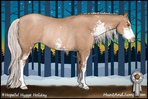 Horse Color: Silver Black Pearl Sabino Rabicano 