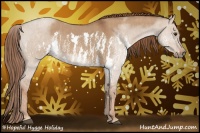 Horse Color:Red Dun Splash  Brindle
