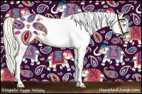 Horse Color:White Spotted Gold Cream Champagne 