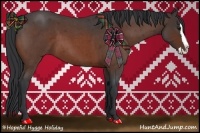 Horse Color:Bay Roan Splash 