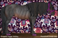 Horse Color:Brown Rabicano  Brindle