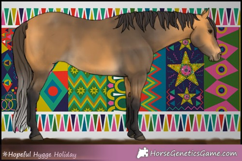 Horse Color:Buckskin 