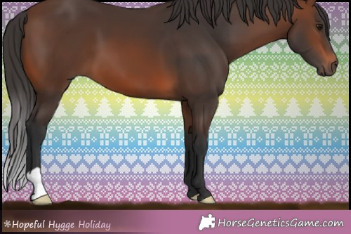 Horse Color:Brown 