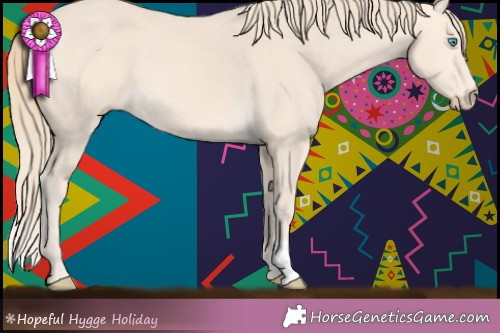 Horse Color:Perlino 