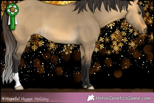 Horse Color: Buckskin Dun 