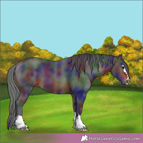 Horse Color:Nacre Brown 