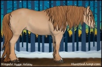 Horse Color:Chestnut Rabicano 