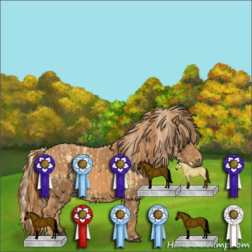 Horse Color:Palomino  Brindle