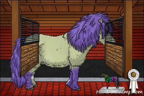 Horse Color:Watercolor Buckskin 