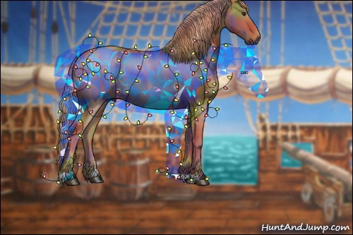 Horse Color:Nacre Midnight Chestnut 