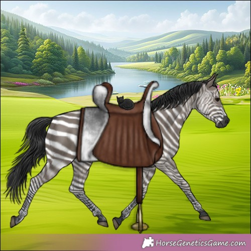 Horse Color:Grullo Rabicano 