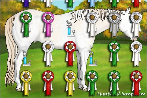 Horse Color: White Spotted Perlino Dun 
