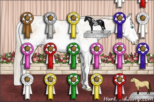 Horse Color: White Spotted Perlino Dun 