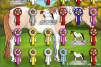 Horse Color:Classic Champagne Pearl Tobiano