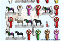 Horse Color:Silver Grullo Ice Pearl Sabino Splash Tobiano