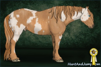 Horse Color:Smoky Creme Brindle