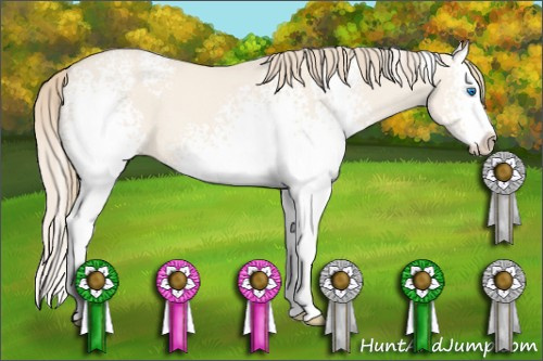 Horse Color: White Spotted Perlino Dun Splash 