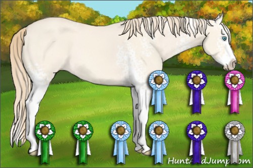 Horse Color: White Spotted Perlino Dun Splash 