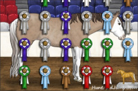 Horse Color:Sable Champagne Splash Rabicano 