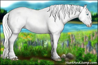 Horse Color:Silver Smoky Creme Dun 