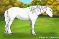 Horse Color:Silver Smoky Creme Dun