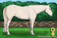 Horse Color:Perlino 