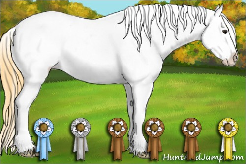 Horse Color: Buckskin Splash Tobiano Varnish 