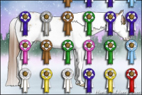 Horse Color:Brown Pearl Dun Splash Tobiano 