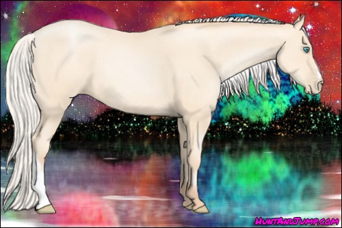 Horse Color: Silver Sable Cream Champagne Pearl 