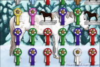 Horse Color:Liver Chestnut Sabino Splash